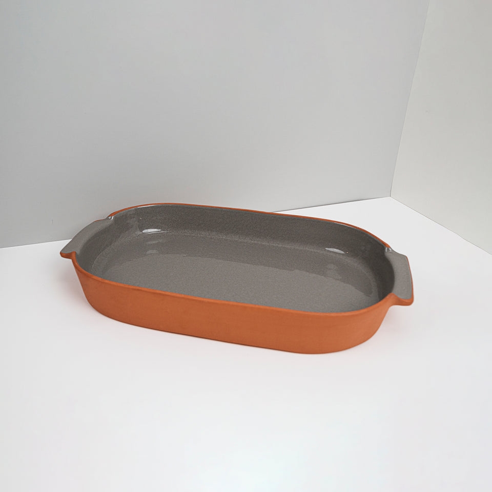 Bakeware Oval (S) Mint / (L)Grey